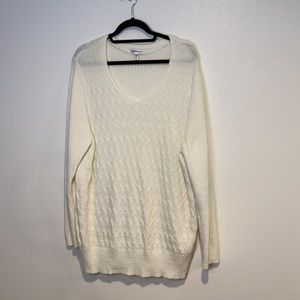 Croft & Barrow Knit Cable Sweater Plus 3x